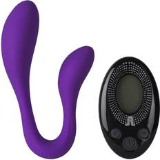 Couple Secrets 2 Double Vibrator with Remote Purple