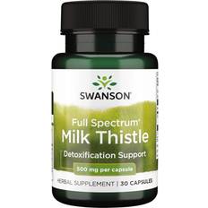 Thistle Swanson Full Spectrum Milk Thistle, 500mg 30 pcs