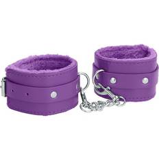 Violetti Rannekkeet Shots Ouch! Leather Wrist Cuffs Lila