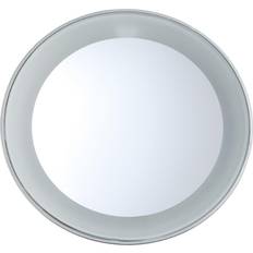 Tweezerman LED Lighted 15x Magnifying Mirror - Zilver