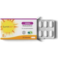 Sunvit-D3 1000IU Cholecalciferol Vitamin D 28