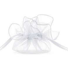 Organza poser PartyDeco Store Organzaposer Hvid