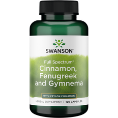 Fenugreek Swanson Full Spectrum Cinnamon, Fenugreek Gymnema