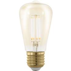 Edison the mini Eglo Mini Edison ST48 E27 LED Pære 4W i 1700K, Dæmpbar Amber