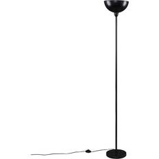 F Floor Lamps & Ground Lighting MiniSun Modern Matt Black Floor Lamp 180cm