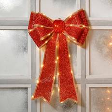 Indoor Lighting Christmas Lamps Door Bow Christmas Lamp 60cm