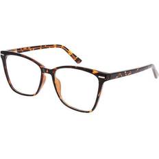 SmartBuy Collection Naisten Kissan silmä Full rim Muovi Kilpikonnashell Sinisen Valon Suodatin