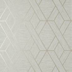 Fine Decor Miya Geo Natural Wallpaper FD43153
