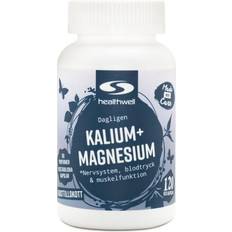 Healthwell magnesium Healthwell Kalium+Magnesium, 120 kaps