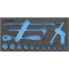 Bore- & Skruemaskiner Hazet 163-335L 163-335L Skumplastindlæg (L x B) 342 mm x 172 mm