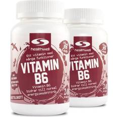 B6 vitaminer Healthwell Vitamin B6 25, 120 kaps