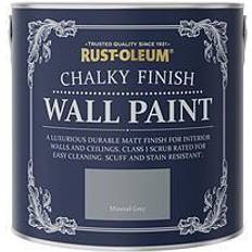 Rust-Oleum Grey - Wall Paints Rust-Oleum Chalky Mineral Wall Paint Grey 2.5L