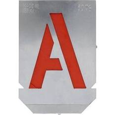 Store bogstaver Diesella Stencil sæt med store bogstaver a-z