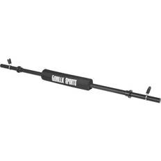 120cm vægtstang Gorilla Sports Vægtstang 120cm Ink Vægtstangspude 30mm Stang ink pude