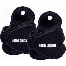 Ankelvægte Gorilla Sports Vægtmanchetter Håndledsvægte 0,5-2kg 2x0,5 kg(1 kg)