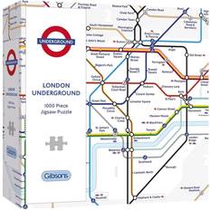 Gibsons TFL London Underground Map Jigsaw Puzzle (1000 pieces)