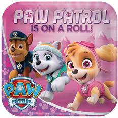 Amscan Pink Paw Patrol Party Plates 8pk