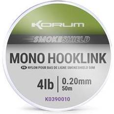 Korum Enlace smokeshield mono hooklink 0 Gris