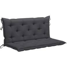 vidaXL gyngesofa stof Stolehynde Grå (120x50cm)