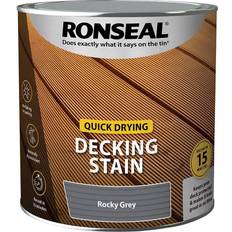 Paint Ronseal Quick Drying Decking Stain Rocky Grey