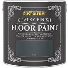 Paint Rust-Oleum Chalky Floor Paint Deep Sea Floor Paint 2.5L