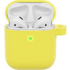 Apple headphone OtterBox Carrying Case Apple AirPods Lemondrop (Yellow) Scratch Re