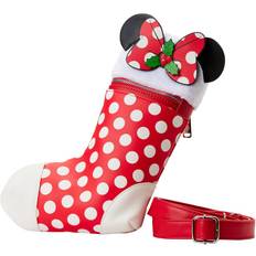 Rouge Sacs à main Loungefly Disney Minnie Mouse Cosplay Stocking Crossbody Bag