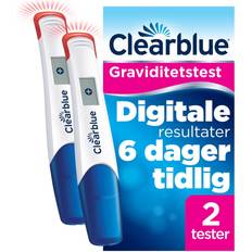 Clearblue graviditetstest 2 Clearblue Digital Ultratidlig Graviditetstest 2 stk