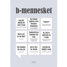 Dialægt B-mennesket Relationer Plakat