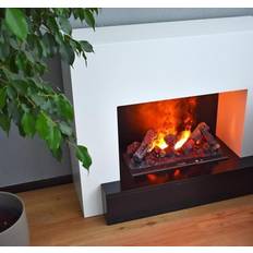 Hvid pejs Glow Fire Hauptmann Optimyst Vandpejs Hvid