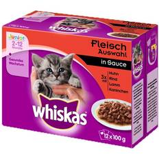 Whiskas Multipack Junior Cat Food 12x100g