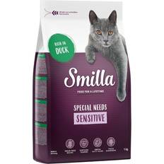 Smilla Kæledyr Smilla 20kg Adult Sensitive Kornfri And kattefoder