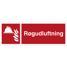 Røgventilation Plast 140 x 420 mm