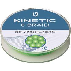 Kinetic 8 braid Kinetic 8 Braid Fluo Green 300m 0,20 mm