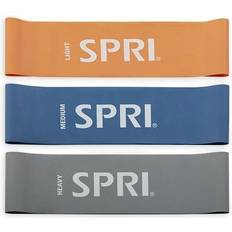 SPRI Kuntoilu SPRI Flat Band Loop Kit 3-pack Multi, Unisex, varusteet, Harjoituslaitteet, Treeni, Sininen, ONESIZE