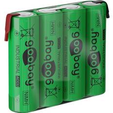 4x AA (Mignon) 2100 mAh PowerBank Grön 2100 mAh