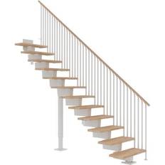 Trapper Dolle Dubai Ligeløb Hvid 9016-CLASSIC IIII 255-315 cm