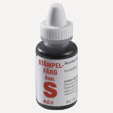 Stämpelfärger Staples Stämpelfärg självfärgande 10ml röd