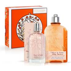 Geschenkboxen L'Occitane Fleurs de Cerisier Eau de Toilette 75 + Shower Gel 250