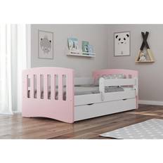 Rose Lits bébé Aucune Kocot Kids Cot CLASSIC 1 puderrosa mix madrasslåda 180/80