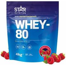 Whey 80 4kg Star Nutrition Whey-80, 4 kg, Variationer Choklad Banan