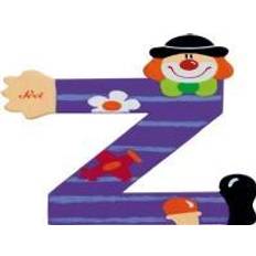Wooden letter Z, Clown 81762