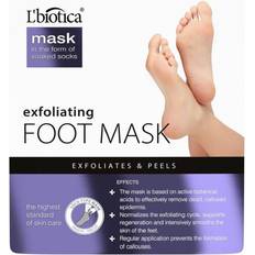 Exfoliating foot mask L’biotica Exfoliating foot mask the form of impregnated socks 1 pair