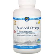 Nordic Naturals Balanced Omega Citron 180 Bløde Kapsler