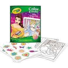 Disney Prinsesse Colouring Book Klistermærker Set