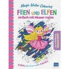 Malbücher Magic Water Colouring Feen und Elfen