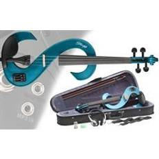 Muziekinstrumenten Stagg EVN 4/4 Blue Electric Violin