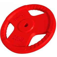 Vægtskiver 25 Gorilla Sports VÆGTSKIVER TRIGRIP 31MM 1,25-25KG 25 kg