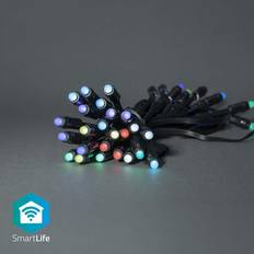 Langaton ohjaus Jouluvalot Nedis SmartLife Wifi LED RGB 10.8m