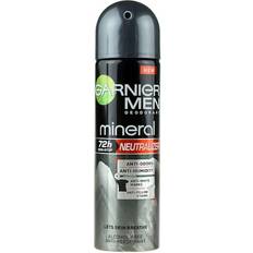 Garnier Men Mineral Neutralizer Antiperspirant Spray To Treat White Marks 72h 150